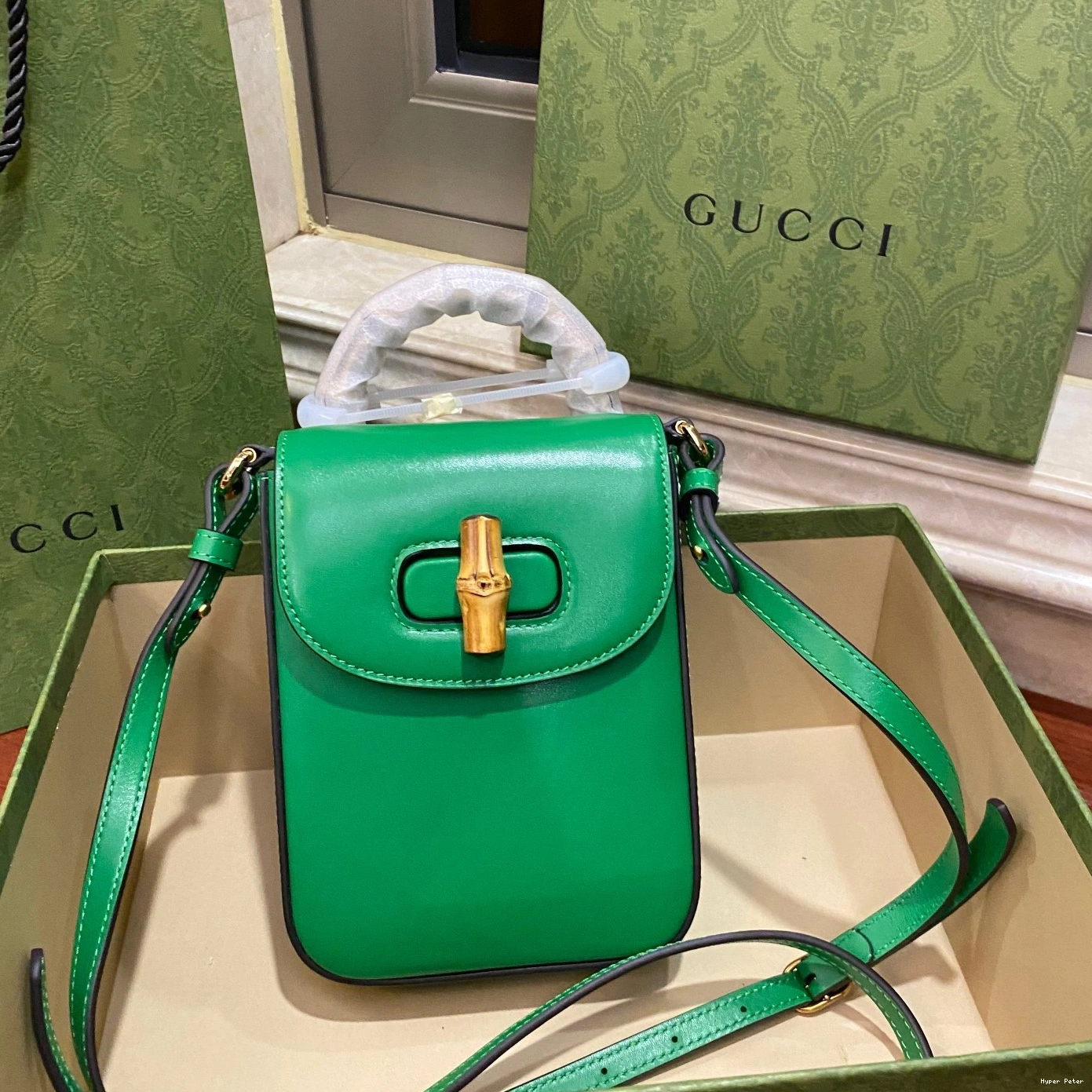 Gucci handbag mini Bamboo 0729